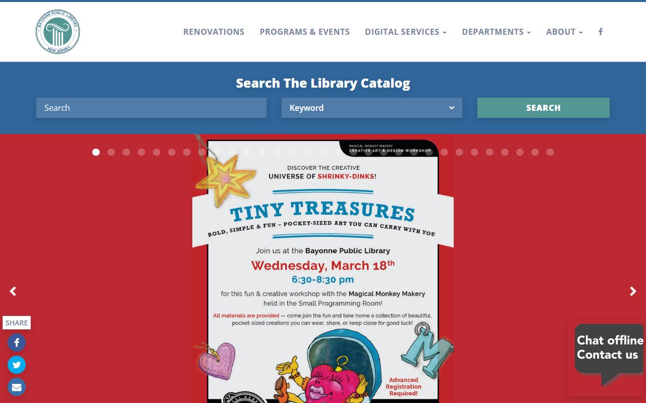 Bayonne Public Library genealogy research resources