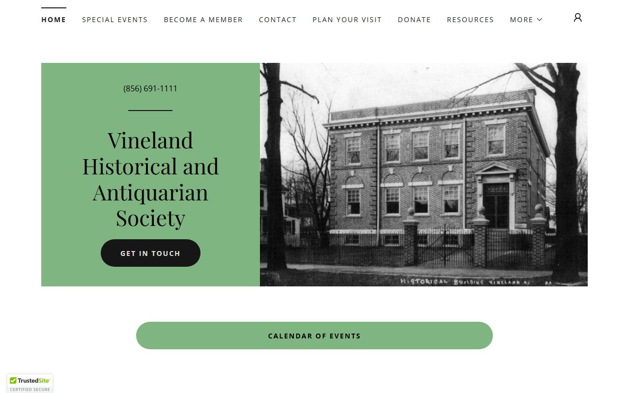 Vineland Historical and Antiquarian Society genealogy resources