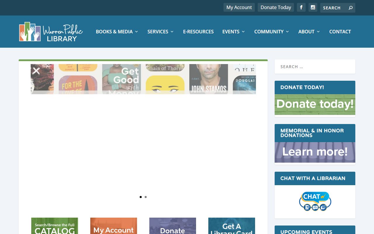 Warren County Library genealogy and family history resources